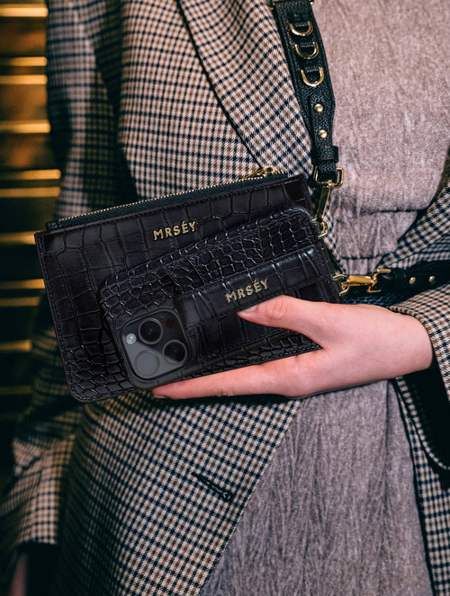 Bestseller Set Black Croco