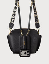 Tulip Bag Crossbody Set - Black